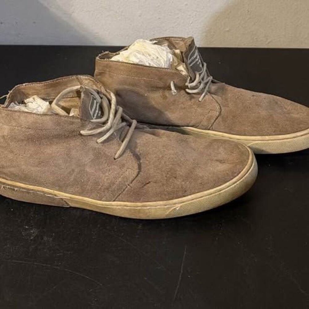 Vintage Steve Madden Men’s Suede Chukka Sneakers Booties Tan Size 10.5